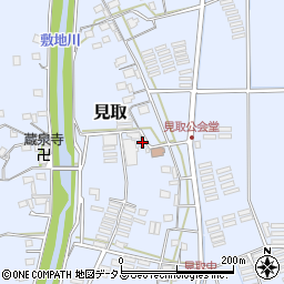 静岡県袋井市見取282周辺の地図