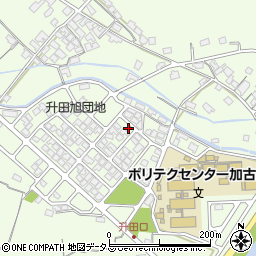 兵庫県加古川市東神吉町升田1721周辺の地図