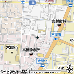 大阪府寝屋川市豊里町3周辺の地図