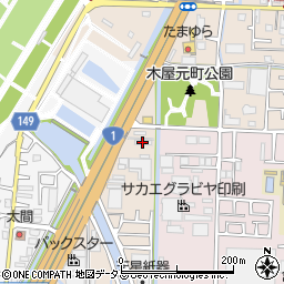寒川鉄工所周辺の地図