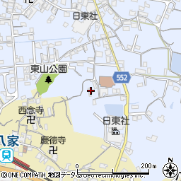 兵庫県姫路市東山1255周辺の地図