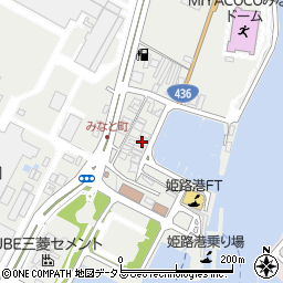 兵庫県姫路市飾磨区須加282周辺の地図