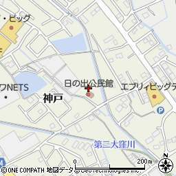 静岡県榛原郡吉田町神戸179周辺の地図