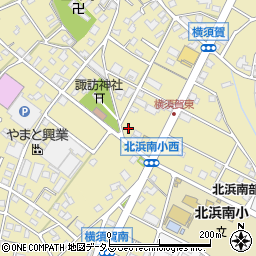静岡県浜松市浜名区横須賀125周辺の地図