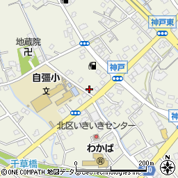 静岡県榛原郡吉田町神戸1740-2周辺の地図