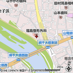 福島整形外科周辺の地図