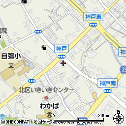 静岡県榛原郡吉田町神戸2159周辺の地図