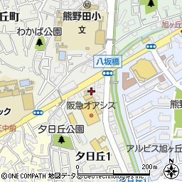 池田泉州銀行旭ヶ丘支店 ＡＴＭ周辺の地図