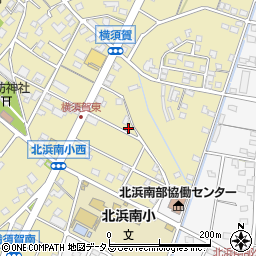 静岡県浜松市浜名区横須賀210周辺の地図