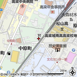 岡山県高梁市中原町1408周辺の地図