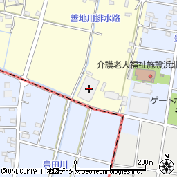静岡県浜松市浜名区善地1052周辺の地図