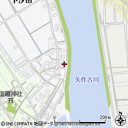 愛知県西尾市一色町松木島下汐田171周辺の地図