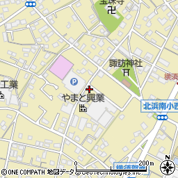 静岡県浜松市浜名区横須賀80周辺の地図