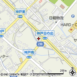 静岡県榛原郡吉田町神戸2200周辺の地図