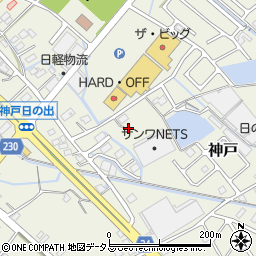 静岡県榛原郡吉田町神戸500周辺の地図