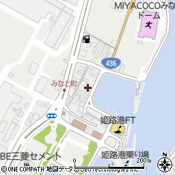 兵庫県姫路市飾磨区須加281周辺の地図