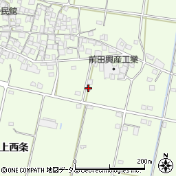 兵庫県加古川市八幡町上西条19周辺の地図