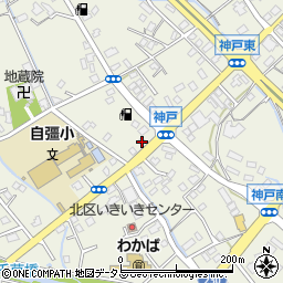静岡県榛原郡吉田町神戸1735周辺の地図
