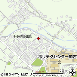 兵庫県加古川市東神吉町升田1723周辺の地図