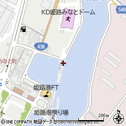 兵庫県姫路市飾磨区須加260周辺の地図