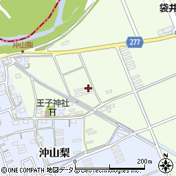 静岡県袋井市上山梨1775周辺の地図