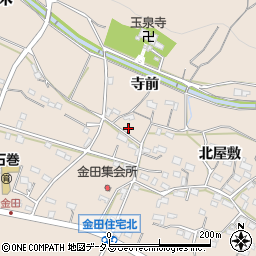 愛知県豊橋市石巻町寺前42-5周辺の地図