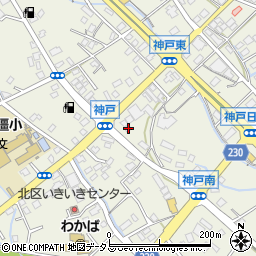 静岡県榛原郡吉田町神戸2156周辺の地図