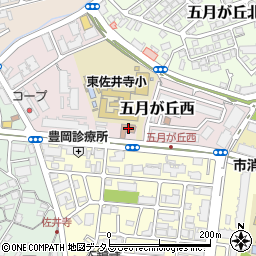 東佐井寺地区公民館周辺の地図