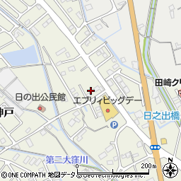 静岡県榛原郡吉田町神戸197周辺の地図