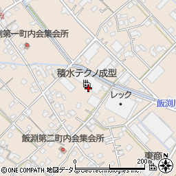 静岡県焼津市飯淵864周辺の地図