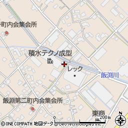 静岡県焼津市飯淵864-3周辺の地図