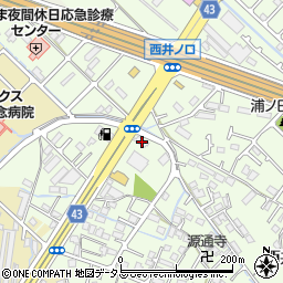 兵庫県加古川市東神吉町西井ノ口581周辺の地図