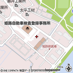 兵庫県姫路市飾磨区中島3322周辺の地図