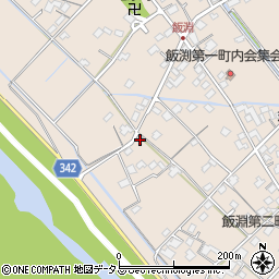 静岡県焼津市飯淵599周辺の地図