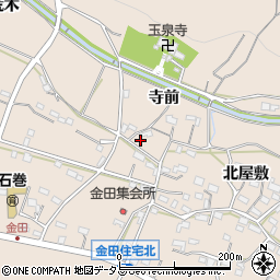 愛知県豊橋市石巻町寺前42-6周辺の地図
