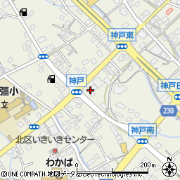 静岡県榛原郡吉田町神戸2162周辺の地図