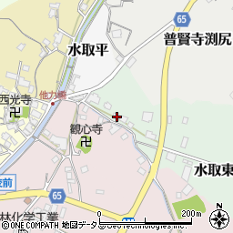 京都府京田辺市水取東光明谷6周辺の地図