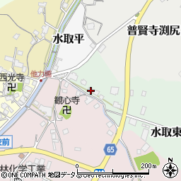 京都府京田辺市水取東光明谷6周辺の地図