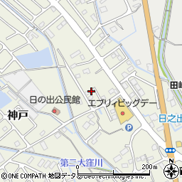 静岡県榛原郡吉田町神戸199周辺の地図