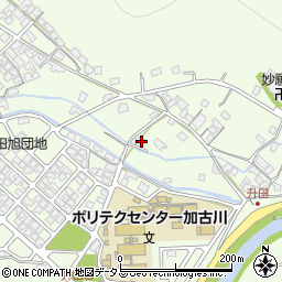 兵庫県加古川市東神吉町升田193周辺の地図