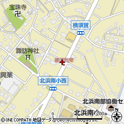 静岡県浜松市浜名区横須賀185-1周辺の地図