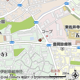 ミニストップ吹田佐井寺１丁目店周辺の地図