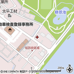 兵庫県姫路市飾磨区中島3255周辺の地図