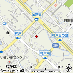 静岡県榛原郡吉田町神戸2170周辺の地図