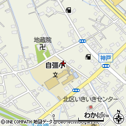 静岡県榛原郡吉田町神戸1760周辺の地図