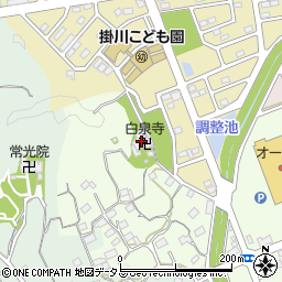 白泉寺周辺の地図