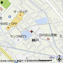 静岡県榛原郡吉田町神戸479周辺の地図