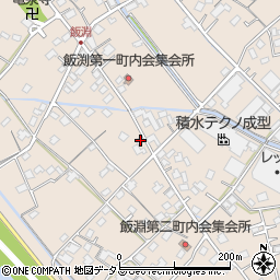 静岡県焼津市飯淵667周辺の地図
