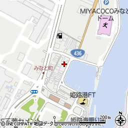 兵庫県姫路市飾磨区須加278周辺の地図