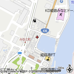 兵庫県姫路市飾磨区須加278周辺の地図